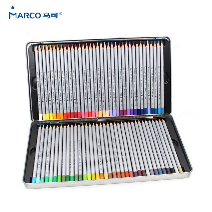 MARCO 7100 Prismacolor Wood Colored 72 Pencils