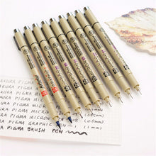 Load image into Gallery viewer, Sakura Pigma Micron Pen 005 01 02 03 04 05 08 1.0