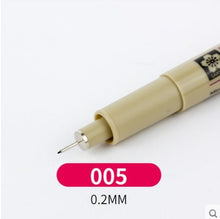 Load image into Gallery viewer, Sakura Pigma Micron Pen 005 01 02 03 04 05 08 1.0