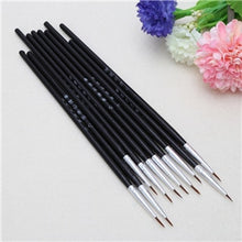 Load image into Gallery viewer, 10 Pcs/Set  Nylon Brush Acrylic Pen