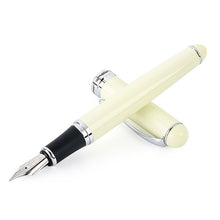 Load image into Gallery viewer, Luxury Brand Jinhao X750 Silver Stainless Steel Fountain Pen