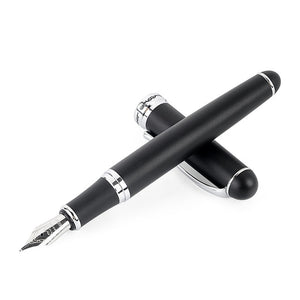 Luxury Brand Jinhao X750 Silver Stainless Steel Fountain Pen