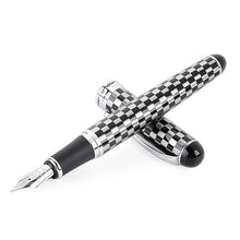 Load image into Gallery viewer, Luxury Brand Jinhao X750 Silver Stainless Steel Fountain Pen