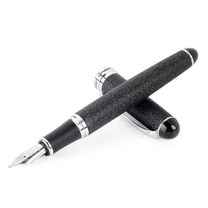 Luxury Brand Jinhao X750 Silver Stainless Steel Fountain Pen