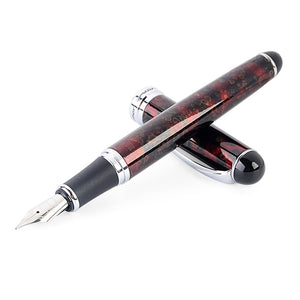 Luxury Brand Jinhao X750 Silver Stainless Steel Fountain Pen