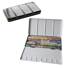 Load image into Gallery viewer, 12/24/36/48 Colors Watercolor Paints Set With Paintbrush
