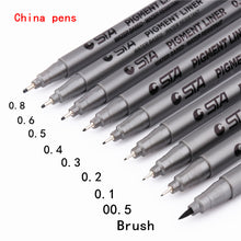Load image into Gallery viewer, Waterproof STA Art Sketch comics Art Marker Pen