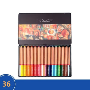 MARCO 24/36/48/72/100 Color Pencil Watercolor Set
