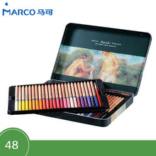 Load image into Gallery viewer, MARCO 24/36/48/72/100 Color Pencil Watercolor Set