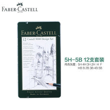 Load image into Gallery viewer, Faber Castell Graphite Pencil 9000 6/12pcs Wooden Pencil