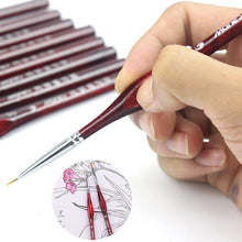 Load image into Gallery viewer, Miniature Detail Fineliner Drawing Brushes For Acrylic Painting Supplies