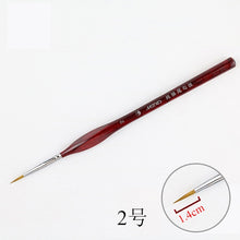 Load image into Gallery viewer, Miniature Detail Fineliner Drawing Brushes For Acrylic Painting Supplies
