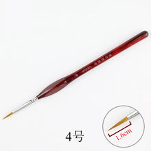 Load image into Gallery viewer, Miniature Detail Fineliner Drawing Brushes For Acrylic Painting Supplies