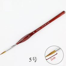 Load image into Gallery viewer, Miniature Detail Fineliner Drawing Brushes For Acrylic Painting Supplies
