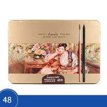 Load image into Gallery viewer, Marco 24/36/48 Color Pencil Black Wood Watercolor Pencil Set