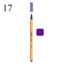 Load image into Gallery viewer, Stabilo Marker Pen 0.4mm Slim Pen For Painting Drawing School