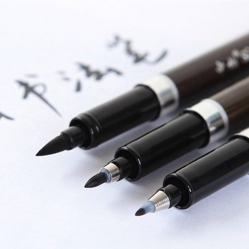 3 Pcs / Lot Calligraphy Pen For Signature Chinese Words Learning